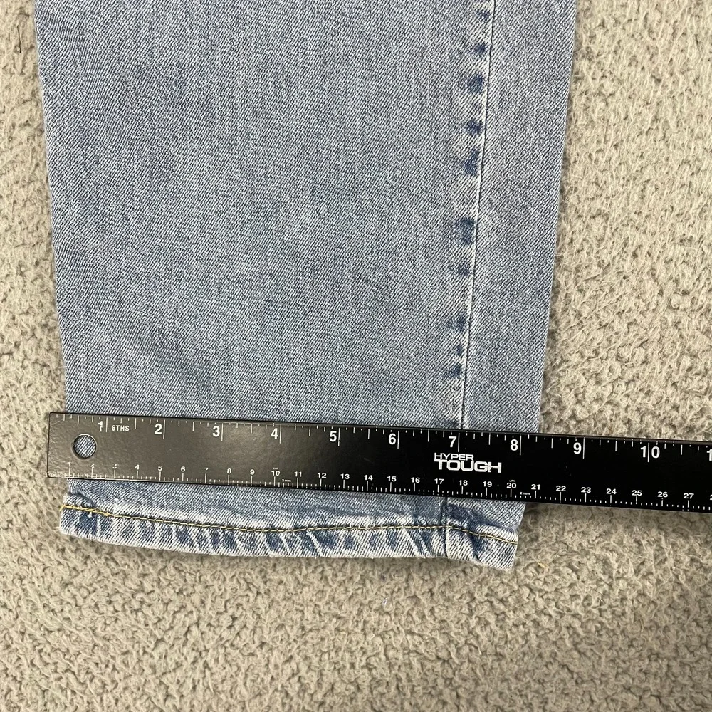 Levi's 514 Jeans Men 40x29 Blue Light Wash Slim Straight Denim